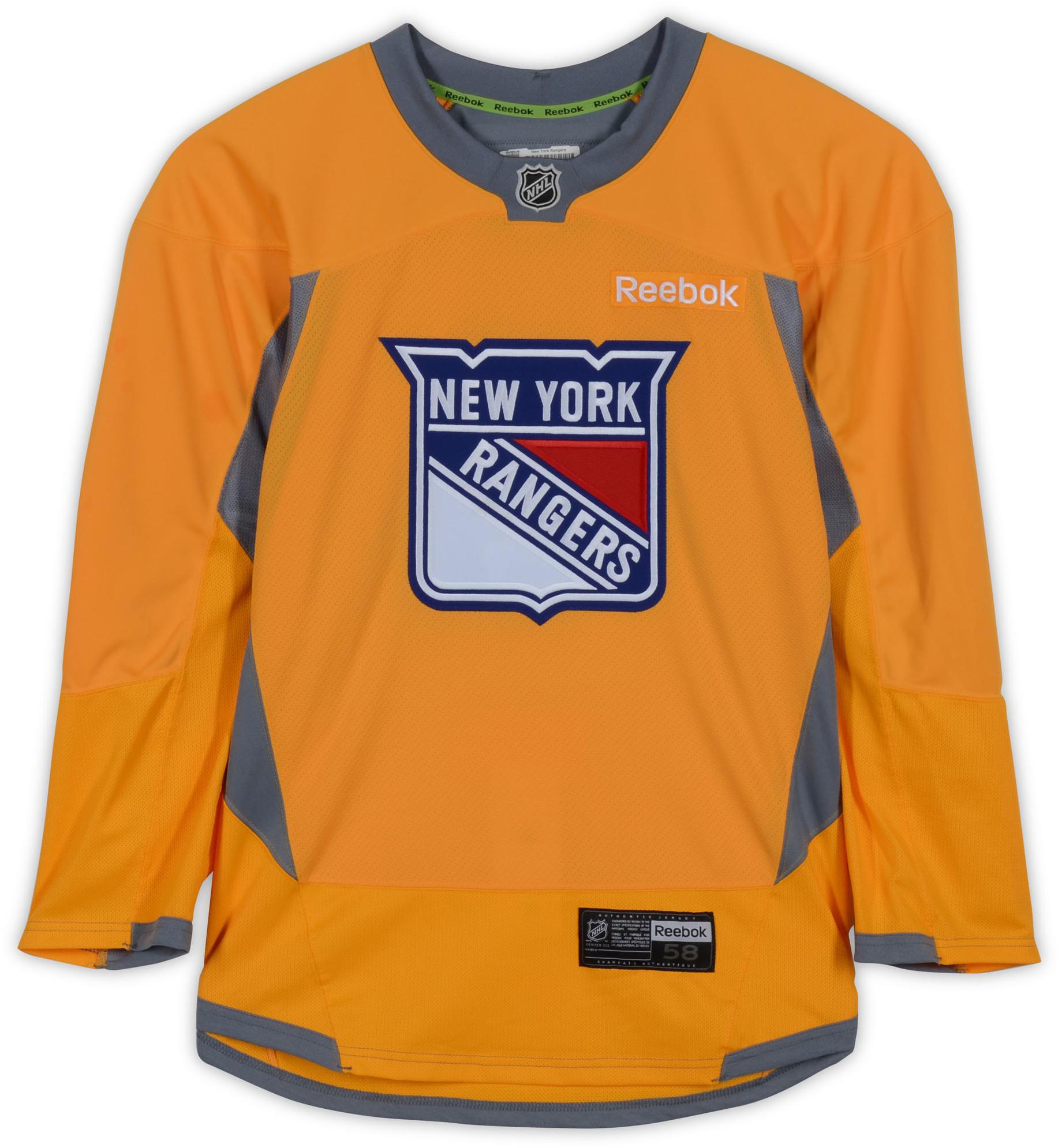 orange hockey practice jersey