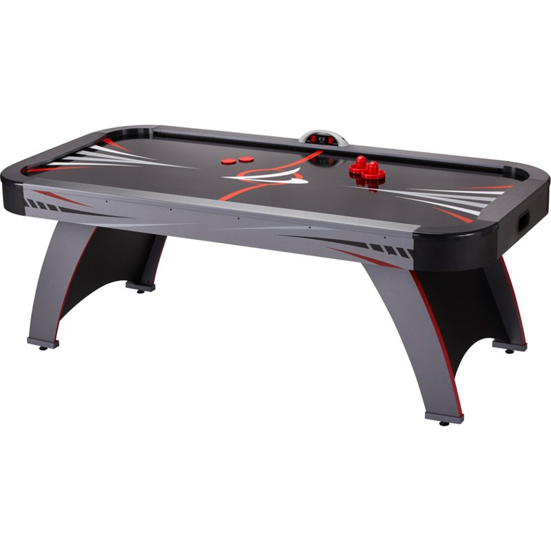 Fat Cat Volt LED Illuminated 7 foot Air Hockey Table Gray - Billiards And Table Tennis at Academy Sports