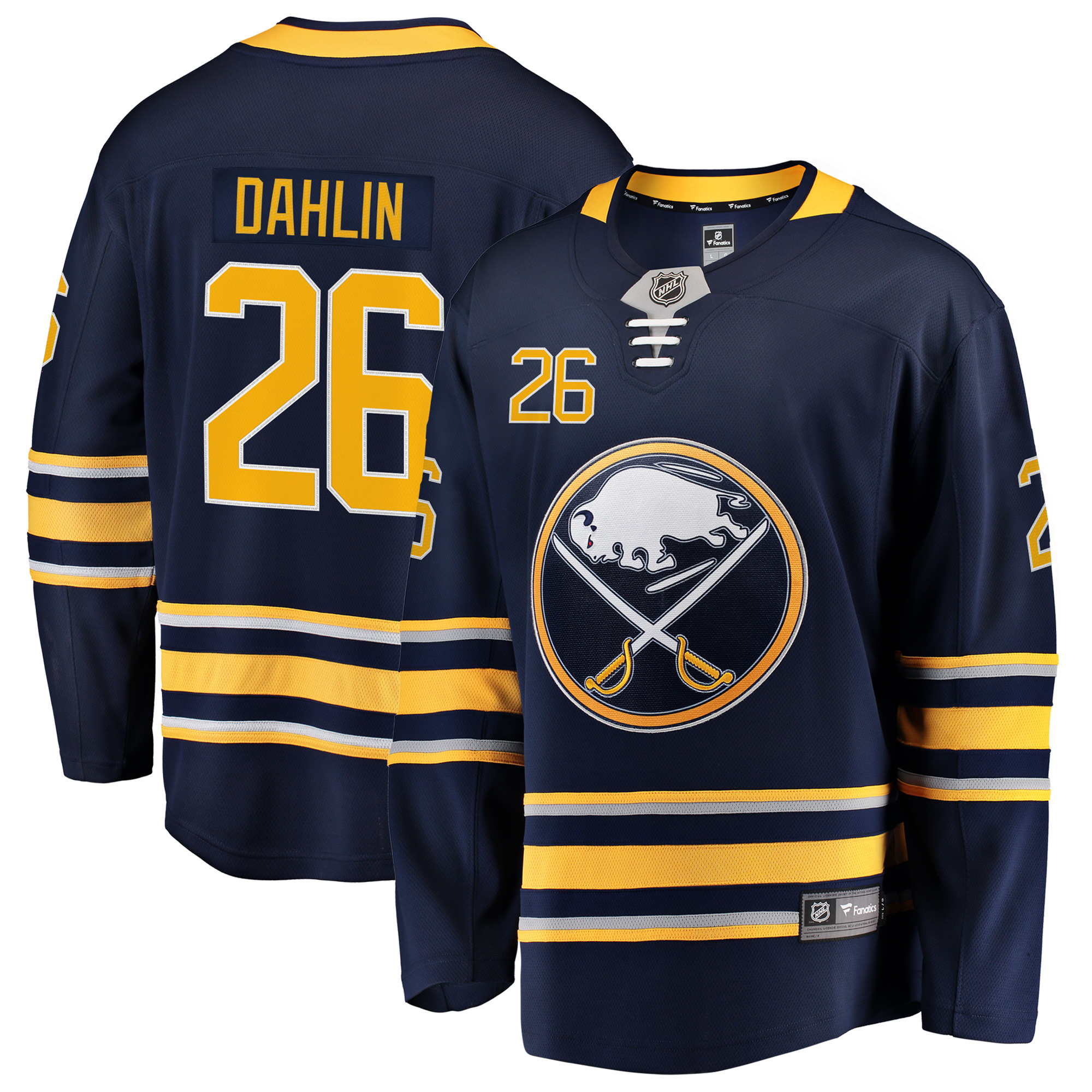 Women's Fanatics Branded White Buffalo Sabres Away Breakaway Jersey